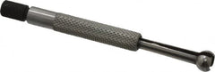 Starrett - 0.3 to 0.4 Inch Measurement, Small Hole Gage - 3-3/8 Inch Overall Length, Full Ball - Benchmark Tooling