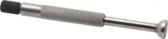 Starrett - 0.4 to 0.5 Inch Measurement, Small Hole Gage - 3-1/2 Inch Overall Length, Half Ball - Benchmark Tooling