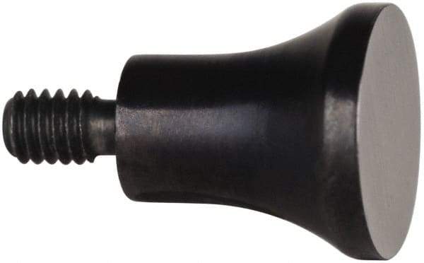 Starrett - #4-48, 3/8" Ball Diam, Steel Contact Point - 3/8" Contact Point Length, Use with AGD Dial Indicators - Benchmark Tooling