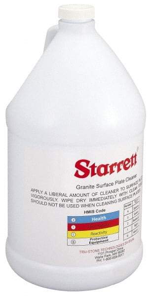 Starrett - 1 Gallon Inspection Surface Plate Cleaner - Bottle - Benchmark Tooling