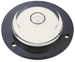 Starrett - 1-3/4 Inch Base Diameter, 1 Circle, Plastic Bull's Eye Circular Level - 1-3/4 Inch Inner Diameter - Benchmark Tooling