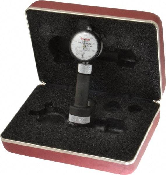 Starrett - 0.56 to 0.78" 90° Countersink Gage - White Dial Face - Benchmark Tooling