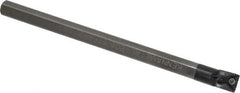 Kennametal - 12.19mm Min Bore Diam, 152.4mm OAL, 3/8" Shank Diam, E-STFP Indexable Boring Bar - TP.. Insert, Screw Holding Method - Benchmark Tooling