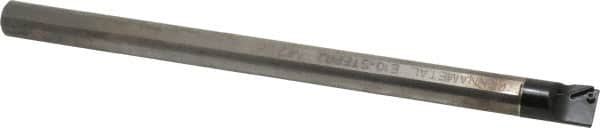 Kennametal - 19.56mm Min Bore Diam, 254mm OAL, 5/8" Shank Diam, E-STFP Indexable Boring Bar - TP.. Insert, Screw Holding Method - Benchmark Tooling