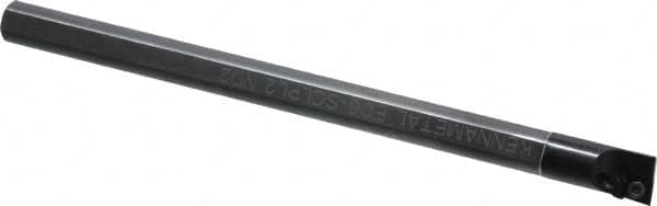 Kennametal - 12.19mm Min Bore Diam, 152.4mm OAL, 3/8" Shank Diam, E-SCLP Indexable Boring Bar - CP.. Insert, Screw Holding Method - Benchmark Tooling