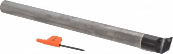 Kennametal - 24.89mm Min Bore Diam, 254mm OAL, 3/4" Shank Diam, E-SDUP Indexable Boring Bar - DP.. Insert, Screw Holding Method - Benchmark Tooling