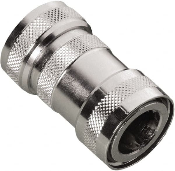 Vikan - 3/4 Garden Hose Coupler - Stainless Steel, Quick Disconnect Connector - Benchmark Tooling