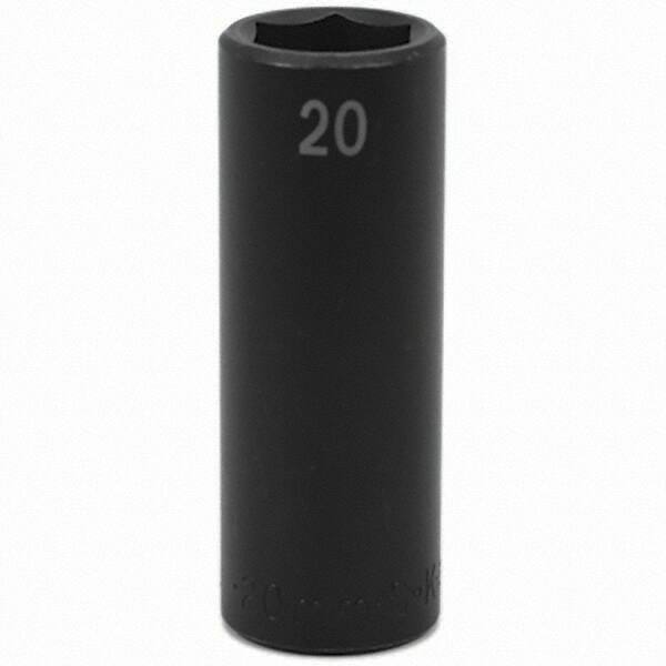 SK - Impact Socket - 1/2"DR 20MM DEEP IMPACT SOCKET - Benchmark Tooling