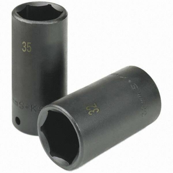 SK - Impact Socket - 1/2"DR 9/16" DEEP IMPACT SOCKET - Benchmark Tooling