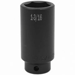 SK - Impact Socket - 1/2"DR 1-3/16" DEEP IMPACT SOCKET - Benchmark Tooling