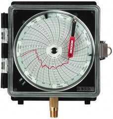 Dickson - -22 to 122°F, 24 Hour Recording Time Chart Paper - 100 PSI, Use with 4 Inch TempTrace Self Contained Temp Recorders - Benchmark Tooling