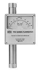 King - 2" Flange Port Stainless Steel Flowmeter - 1500 Max psi, 100 GPM, 316 Stainless Steel - Benchmark Tooling