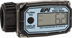 GPI - Economy Flowmeter - 300 Max psi, 3 to 30 GPM, Nylon - Benchmark Tooling