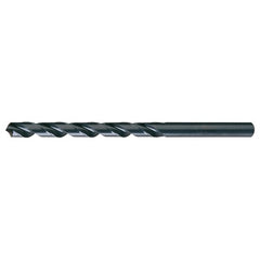 #39 RHS / RHC HSS 118 Degree Radial Point General Purpose Taper Length Drill - Steam Oxide - Exact Industrial Supply