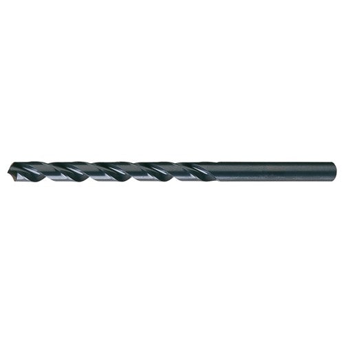 #38 RHS / RHC HSS 118 Degree Radial Point General Purpose Taper Length Drill - Steam Oxide - Exact Industrial Supply