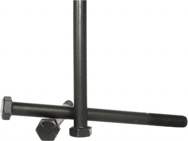 Value Collection - 1-3/8 - 12 UNF, 6" Length Under Head Hex Head Cap Screw - Partially Threaded, Grade 8 Alloy Steel, Uncoated, 2-1/16" Hex - Benchmark Tooling