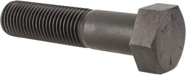 Value Collection - 1-1/2 - 6 UNC, 6-1/2" Length Under Head Hex Head Cap Screw - Partially Threaded, Grade 8 Alloy Steel, Uncoated, 2-1/4" Hex - Benchmark Tooling