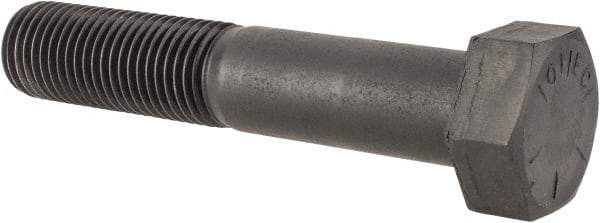 Value Collection - 1-1/2 - 6 UNC, 8" Length Under Head Hex Head Cap Screw - Partially Threaded, Grade 8 Alloy Steel, Uncoated, 2-1/4" Hex - Benchmark Tooling