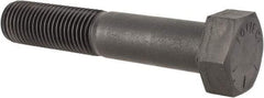 Value Collection - 1-1/2 - 6 UNC, 8" Length Under Head Hex Head Cap Screw - Partially Threaded, Grade 8 Alloy Steel, Uncoated, 2-1/4" Hex - Benchmark Tooling