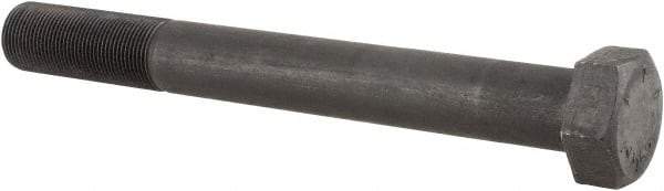 Value Collection - 1-1/4 - 12 UNF, 11" Length Under Head Hex Head Cap Screw - Partially Threaded, Grade 8 Alloy Steel, Uncoated, 1-7/8" Hex - Benchmark Tooling