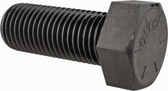 Value Collection - 1-3/4 - 5 UNC, 4-1/2" Length Under Head Hex Head Cap Screw - Fully Threaded, Grade 8 Alloy Steel, Uncoated, 2-5/8" Hex - Benchmark Tooling