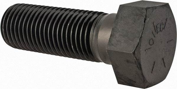 Value Collection - 2 - 4-1/2 UNC, 6" Length Under Head Hex Head Cap Screw - Partially Threaded, Grade 8 Alloy Steel, Uncoated, 3" Hex - Benchmark Tooling