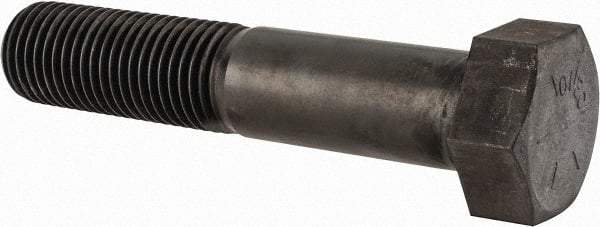 Value Collection - 2 - 4-1/2 UNC, 10" Length Under Head Hex Head Cap Screw - Partially Threaded, Grade 8 Alloy Steel, Uncoated, 3" Hex - Benchmark Tooling