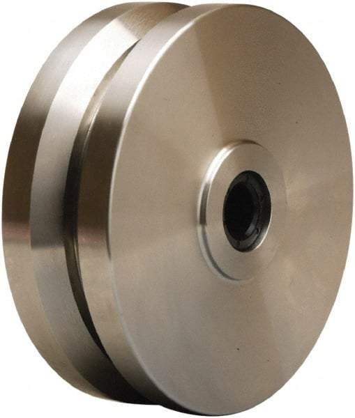 Hamilton - 6 Inch Diameter x 2 Inch Wide, Stainless Steel Caster Wheel - 1,000 Lb. Capacity, 2-1/4 Inch Hub Length, 3/4 Inch Axle Diameter, Delrin Bearing - Benchmark Tooling
