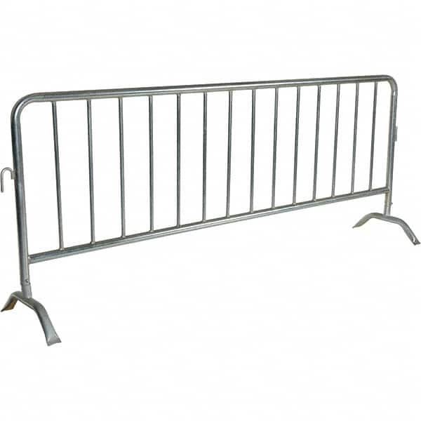 Vestil - Railing Barriers Type: Barricades Length (Inch): 98-5/8 - Benchmark Tooling