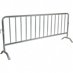Vestil - Railing Barriers Type: Barricades Length (Inch): 98-5/8 - Benchmark Tooling