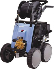 Kranzle - Gas, 13 hp, 3,500 psi, 4.2 GPM, Cold Water Pressure Washer - Heavy Duty Axial Cam, 65' x 3/8" Hose - Benchmark Tooling