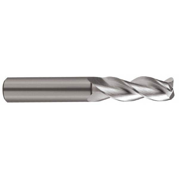 SGS - 3/4" Diam 3 Flute Solid Carbide 0.09" Corner Radius End Mill - Benchmark Tooling