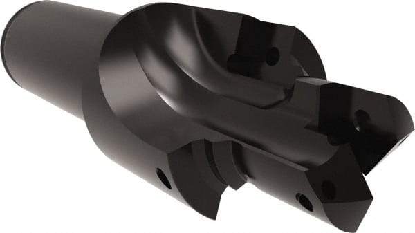 Allied Machine and Engineering - AND10050, MS 33649, SAE AS5202 Standard, 7/8-14" Thread, 10 Tube Dash Number, 60° Porting Angle, 0.896" Pilot Diam, 1" Shank Diam, Indexable Spade Blade Insert Porting Tool - 2 Porting Inserts, 4.571" Overall Length - Benchmark Tooling