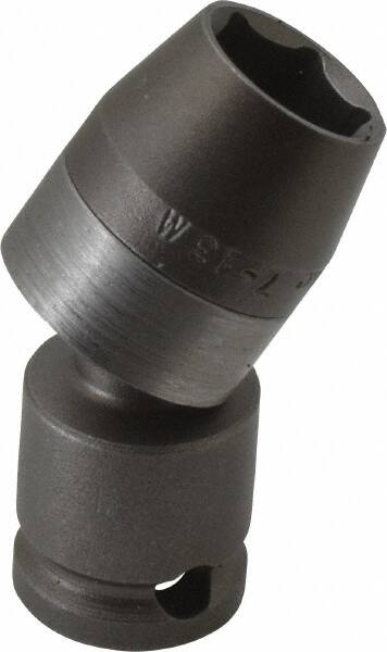 Apex - 3/8" Drive, Standard Hand Socket - 6 Points, 2-1/16" OAL, Steel - Benchmark Tooling