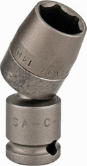 Apex - 3/8" Drive, Standard Hand Socket - 6 Points, 2-1/8" OAL, Steel - Benchmark Tooling