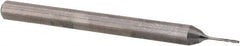 Magafor - 0.3988mm Solid Carbide 4 Flute Chucking Reamer - Spiral Flute, 0.118" Straight Shank, 5/64" Flute Length, 1-17/32" OAL - Benchmark Tooling