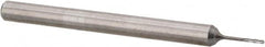 Magafor - 0.5004mm Solid Carbide 4 Flute Chucking Reamer - Spiral Flute, 0.118" Straight Shank, 3/32" Flute Length, 1-17/32" OAL - Benchmark Tooling