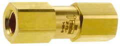 Parker - 3,000 Max psi, 3/8" Pipe, FNPT x FNPT End Connections, Brass Instrumentation Filter - Micro Rating 1, Viton Seal - Benchmark Tooling