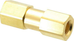 Parker - 3,000 Max psi, 1/8" Pipe, FNPT x FNPT End Connections, Brass Instrumentation Filter - Micro Rating 1, Viton Seal - Benchmark Tooling