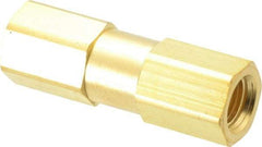 Parker - 3,000 Max psi, 1/4" Pipe, FNPT x FNPT End Connections, Brass Instrumentation Filter - Micro Rating 1, Viton Seal - Benchmark Tooling