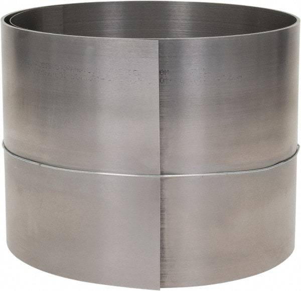 Made in USA - 15 Ft. Long x 6 Inch Wide x 0.012 Inch Thick, Roll Shim Stock - Steel - Benchmark Tooling