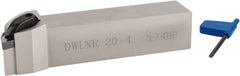 Iscar - RH DWLN Negative Rake Indexable Turning Toolholder - Benchmark Tooling