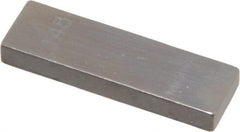 Mitutoyo - 0.145" Rectangular Steel Gage Block - Accuracy Grade 0, Includes Certificate of Inspection - Benchmark Tooling