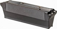 Iscar - DGN4003 IC908 Grade, 0.1575" Cutting Width, Carbide Cutoff Insert - Neutral Lead Angle, 0.0118" Cnr Rad, TiAlN Coated, Double End - Benchmark Tooling
