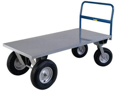 Little Giant - 2,500 Lb Load Capacity, Steel Hopper - 24" Wide x 48" Long x 21" High, Gray - Benchmark Tooling