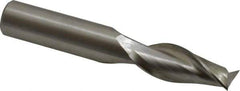 Onsrud - 1/2" Cutting Diam x 1-1/4" Length of Cut, 2 Flute, Upcut Spiral Router Bit - Uncoated, Right Hand Cut, High Speed Steel, 3-1/4" OAL x 1/2" Shank Diam, Double Edge, 19 to 32° Helix Angle - Benchmark Tooling