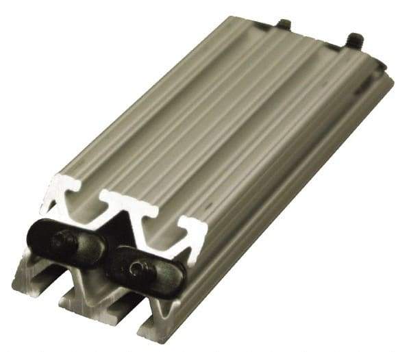 80/20 Inc. - 1" Wide, 6" High, Open Shelving 45° Support Bracket - Aluminum, Use with Series 10 - 1020 Extrusion - Benchmark Tooling