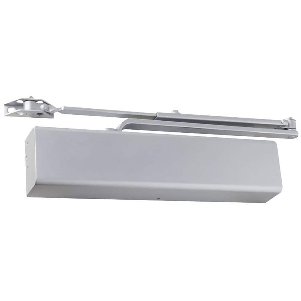 Door Closer Damper: 200 lb Load Capacity Aluminum, Non-Handed