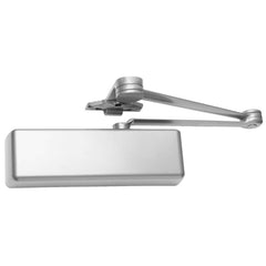 Door Closer Damper: 200 lb Load Capacity Aluminum, Non-Handed