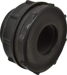 NIBCO - 1" Polypropylene Plastic Pipe Tank Adapter - Schedule 80, Tank x FPT End Connections - Benchmark Tooling